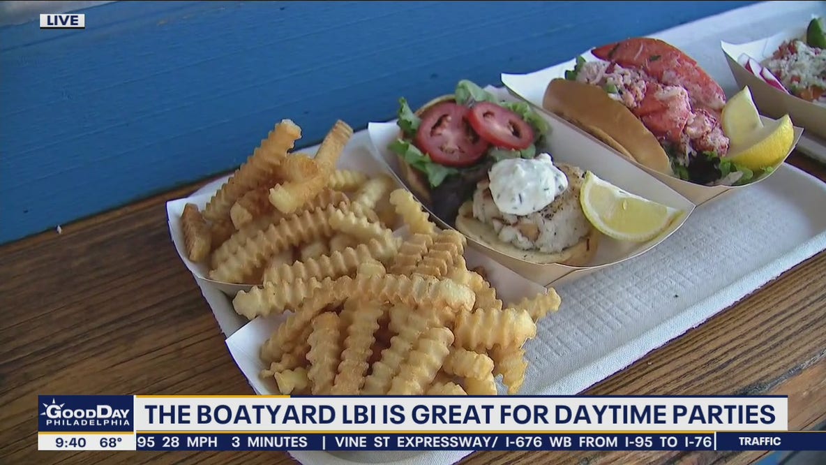The Boatyard LBI offers daytime parties and boat rentals for families